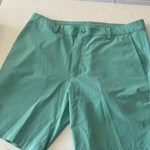 Vineyard Vines Shorts Mens Size 34 Fairway Golf Performance Stretch Green